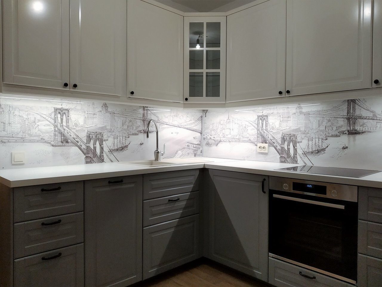 стеновые панели для фартука на кухню из мдф